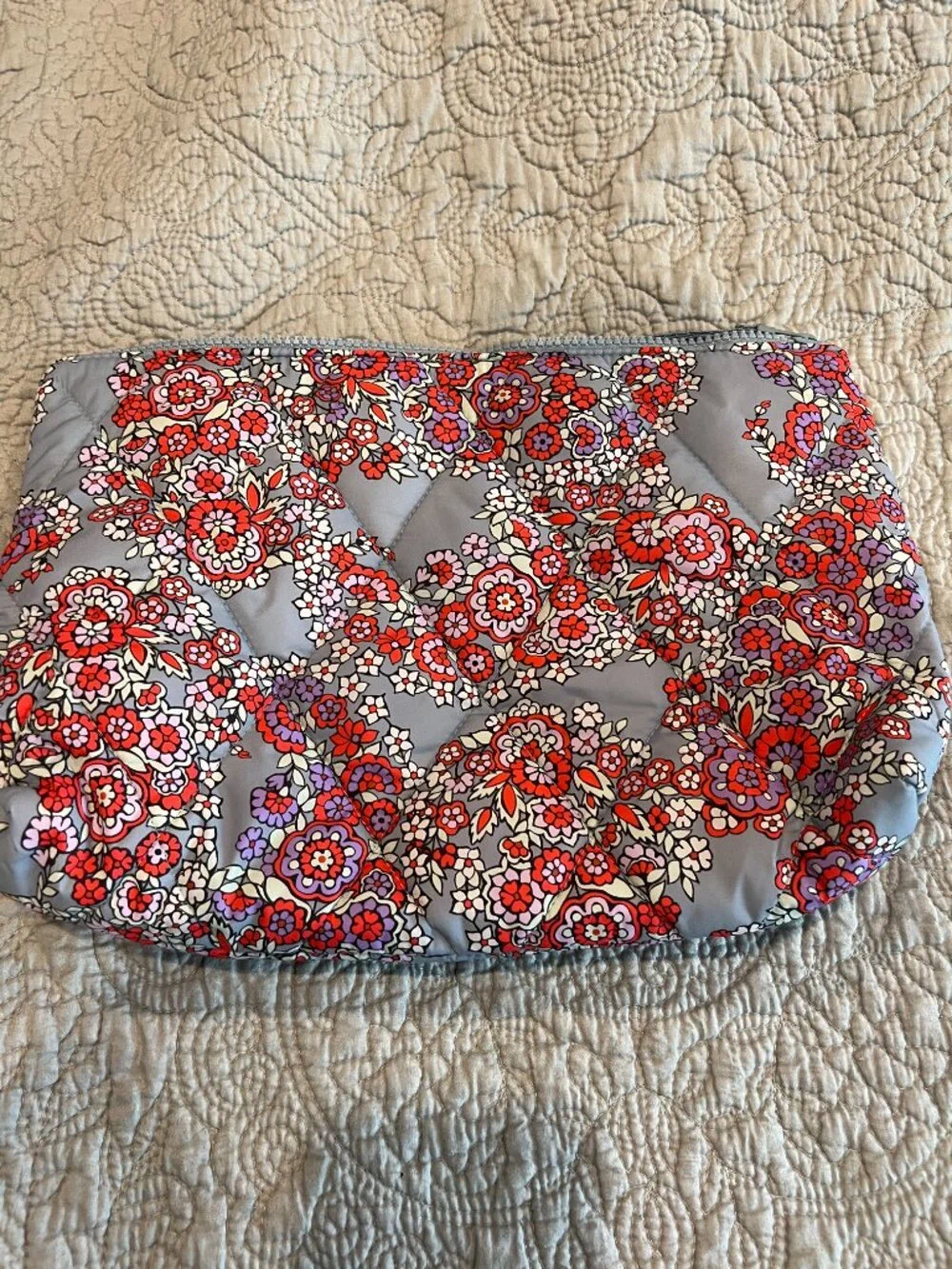 Vera Bradley Featherweight Large Pouch - Paisley Bouquet